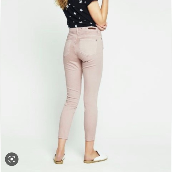 Mavi Alissa Ankle Cameo Rose / powder pink jeans denim pants - Picture 2 of 12